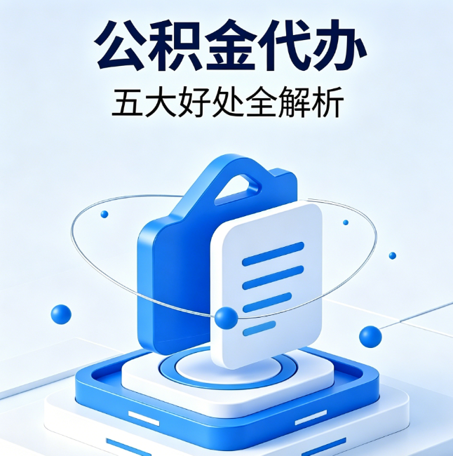 贵阳公积金代办到底值不值？这5大好处让你少走弯路